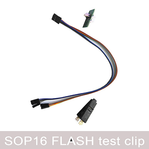 SOP16 IC test clip online FLASH BIOS chip burner burner